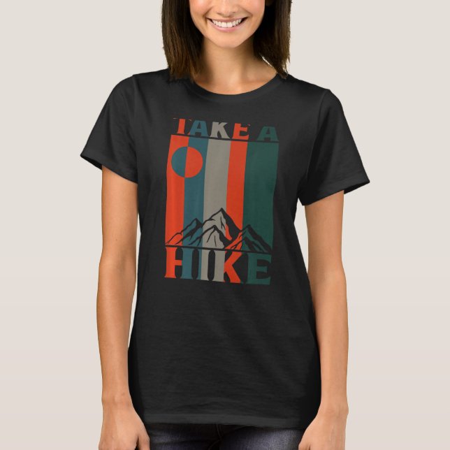 T-shirt Prenez Une Prime De Randonnée (Devant)