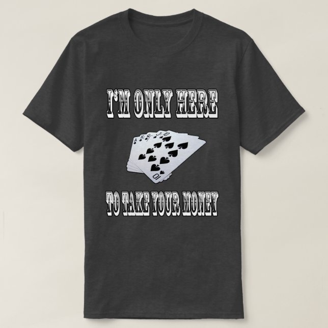T-shirt Prenez votre argent (Design devant)