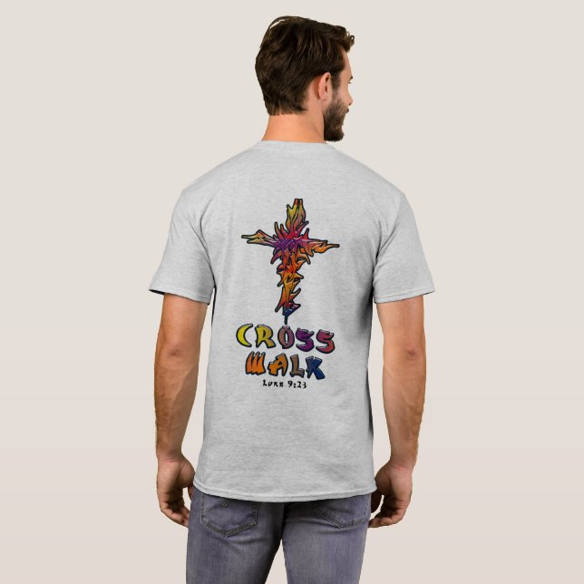 T-SHIRT PRENEZ VOTRE JOURNAL DE CROIX (Dos entier)
