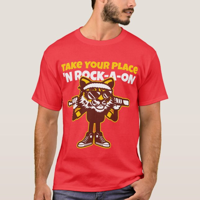 T-shirt Prenez votre place ‘N Rock-A-o-N 4 (Devant)