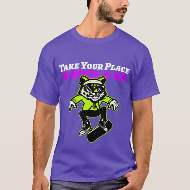 T-shirt Prenez votre place ‘N Rock-A-o-N 6 (Devant)