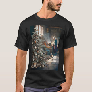 T-SHIRT PRÉPARATIFS POUR LE RÉVEILLON DE NOËL