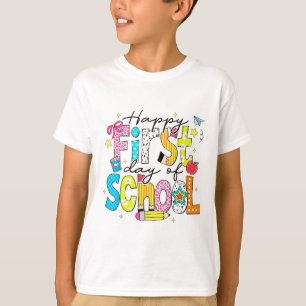 T-shirt Préparation de rentrée scolaire Premier jour d'éco