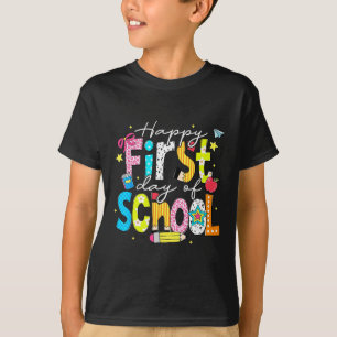 T-shirt Préparation de rentrée scolaire Premier jour d'éco