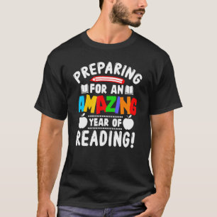 T-shirt Préparation D'Une Année Extraordinaire De Lecture
