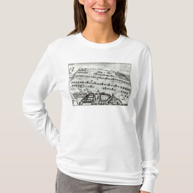 T-shirt Préparation pour la bataille de Naseby (Devant)