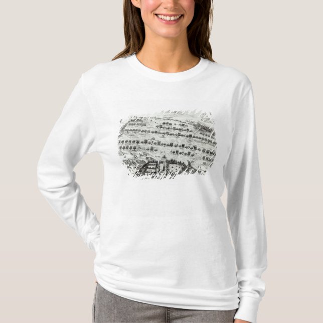 T-shirt Préparation pour la bataille de Naseby (Devant)