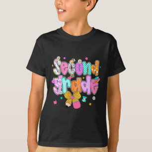 T-shirt Préparation rentrée scolaire 2e année Coquette nœu