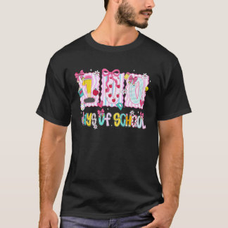 T-shirt Préparatoire 100 Jours d'École Coquette Bow Fille
