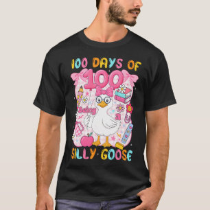 T-shirt Préparatoire 100 Jours D'être Une Oie Ridicule 100