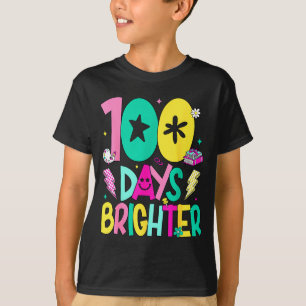 T-shirt Préparatoire 100 Jours Plus Lumineux Joyeux 100ème