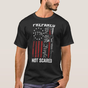 T-shirt Préparé sans effroi 2e amendement Ar15 Rifle Pro