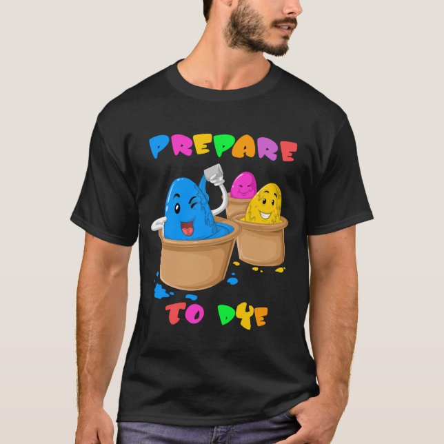 T-shirt Préparer À Teindre (Devant)