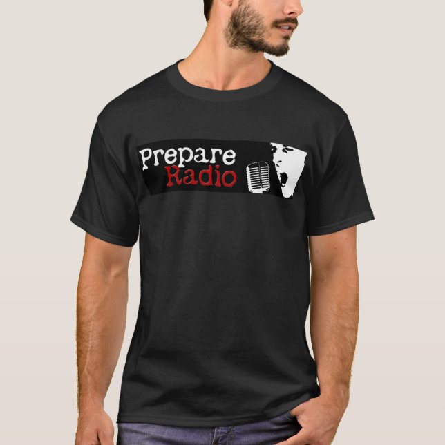 T-shirt Préparez la radio (Devant)