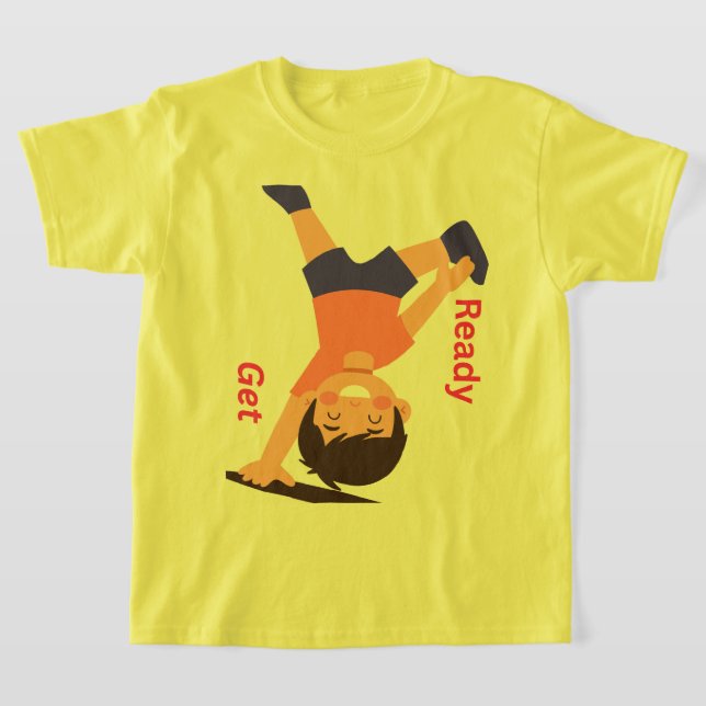 T-shirt Préparez-vous (Poser)