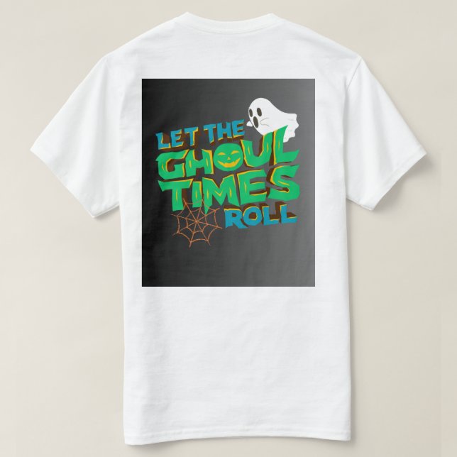 T-shirt Préparez-vous à libérer les vibrations effrayantes (Design dos)