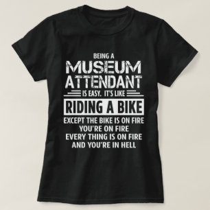 T-shirt Préposé de musée