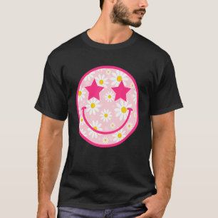 T-shirt Preppy Happy Face Fleur Smile Fleur Smile Face ten