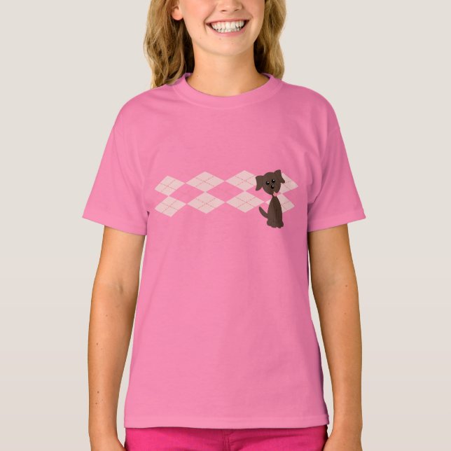 T-shirt Preppy Puppy (Devant)