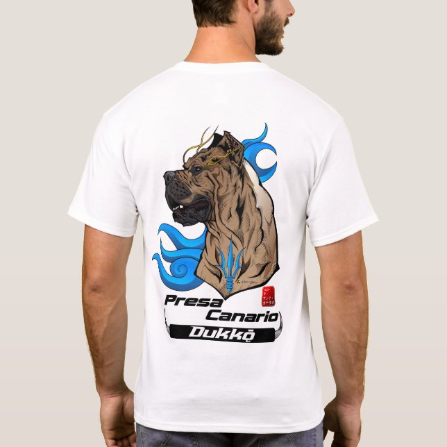 T-shirt Presa Canario Dukkǭ (Dos)