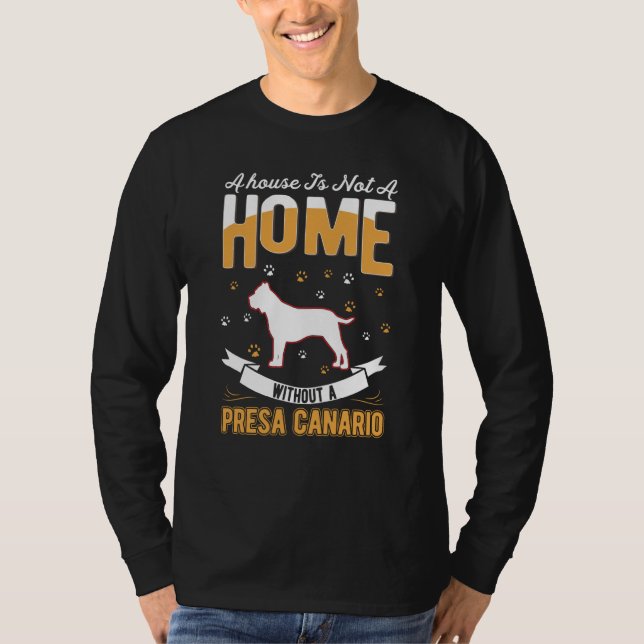 T-shirt Presa Canario Home Dogo Canario (Devant)