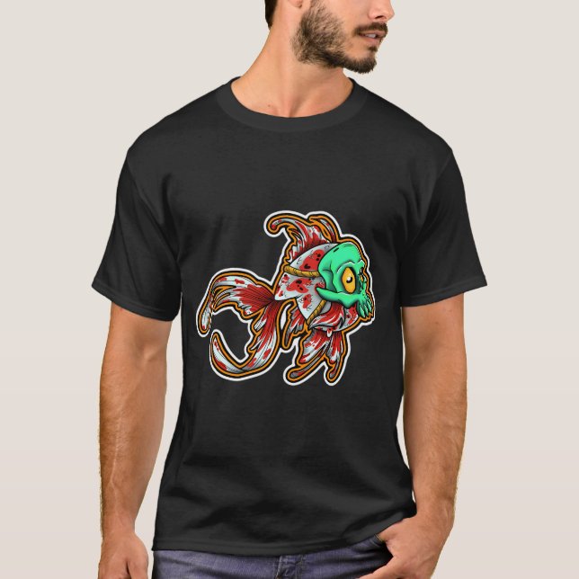 T-shirt Présage de poisson (Devant)