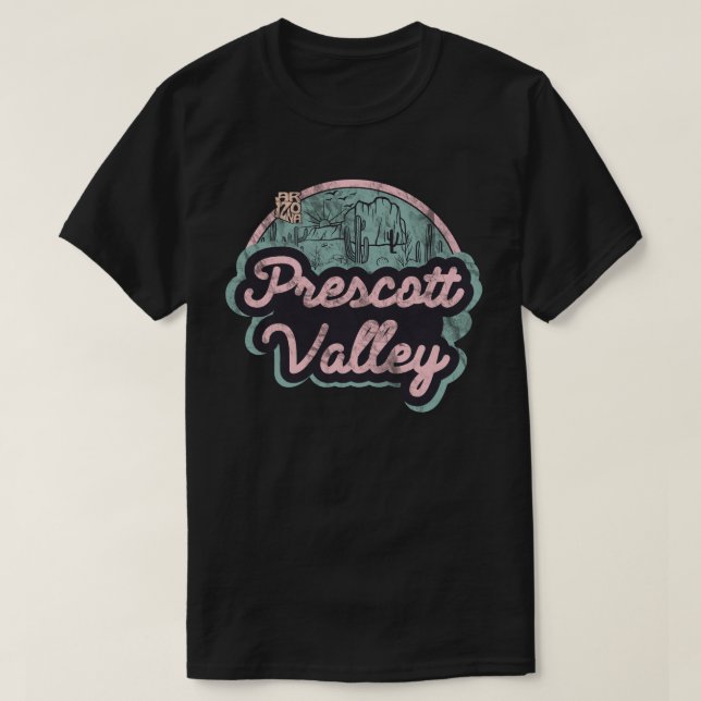 T-shirt Prescott Valley, Arizona (Design devant)