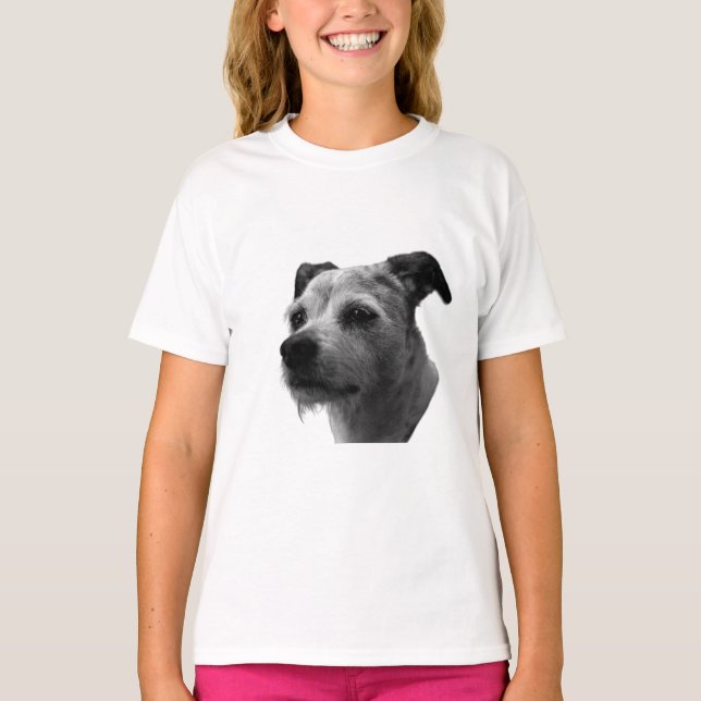 T-shirt Présence dans le profil – Parson Russell Terrier (Devant)