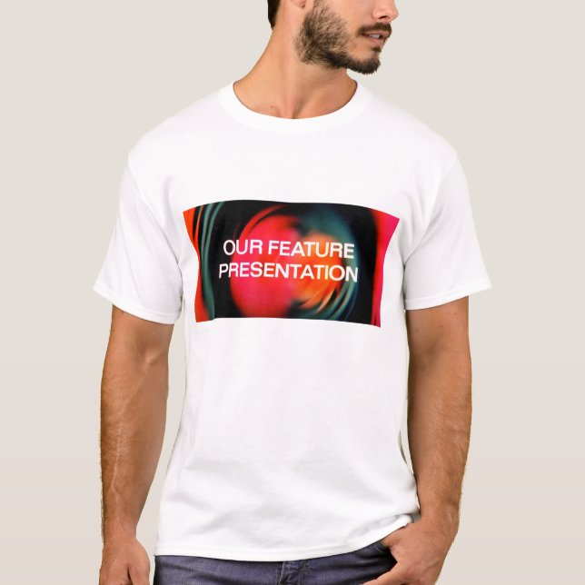 T-shirt Présentation de notre fonctionnalité (Devant)
