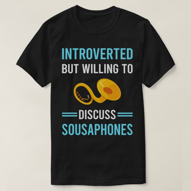 T-shirt Présentation du sousaphone (Design devant)