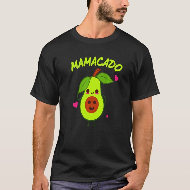 T-shirt Présentations MAMACADO Incroyable Avocat Designs V (Devant)