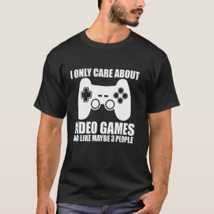T-shirt Présente Pour Les Garçons Qui Aiment Jeux Vidéo Je