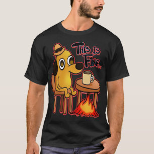 T-shirt Présenté Spécial C'Est Un Mème Fin Chien Cadeau Fi