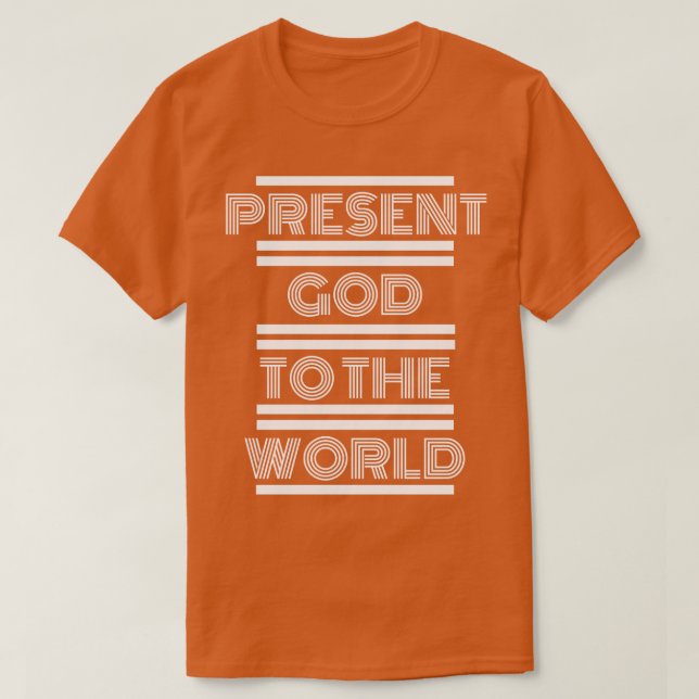 T-shirt Présenter Dieu Au Monde Matthieu 516 Référence 3 (Design devant)