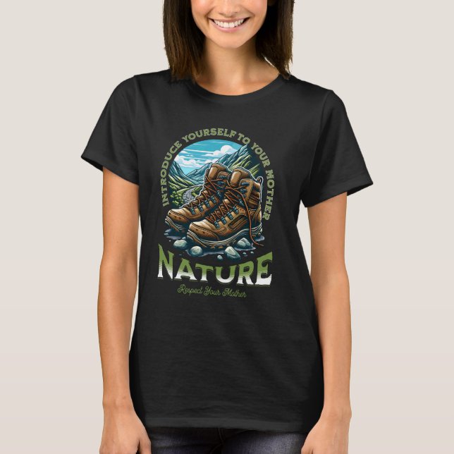 T-shirt Présentez-vous à votre Mère Nature - Le Perf (Devant)