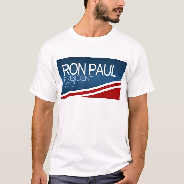 T-shirt Président 2012 de Ron Paul (Devant)