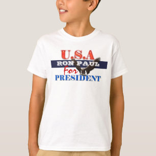 T-shirt Président 2012 PERSONNALISER de Ron Paul