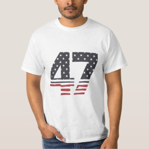 T-shirt Président 47 47e président des états-unis