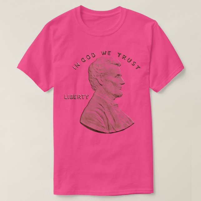 T-shirt Président Abraham Lincoln (Design devant)