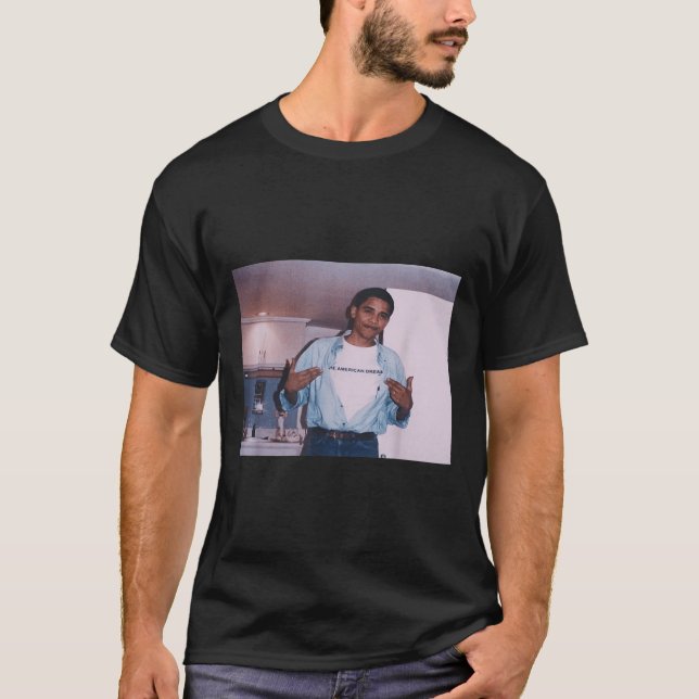 T-shirt Président Barack Hussein Obama (Devant)