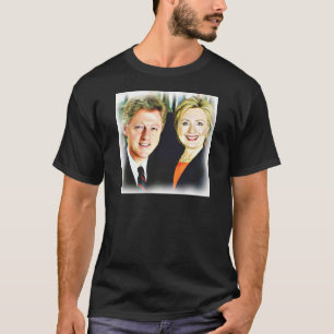 T-shirt Président Bill Clinton et Président Hillary Clinto