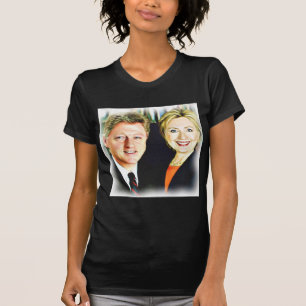 T-shirt Président Bill Clinton & Présidente Hillary Clinto