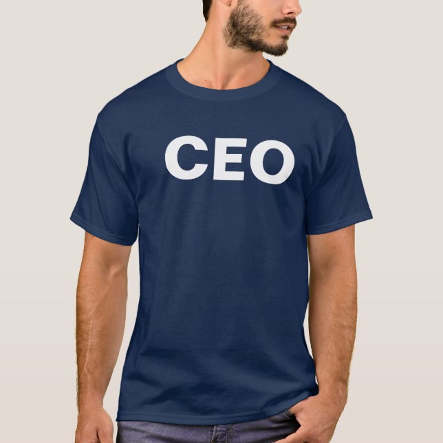 T-shirt Président : cadre supérieur (Devant)