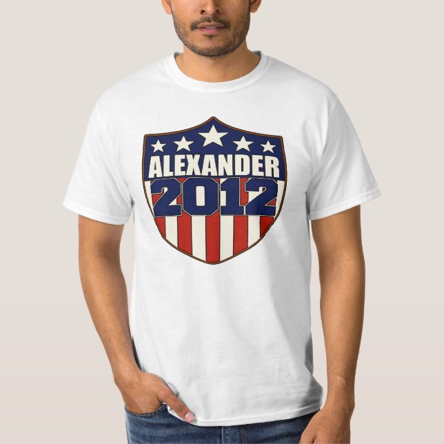 T-shirt Président de Stewart Alexandre en 2012 (Devant)