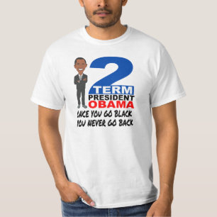 T-SHIRT PRÉSIDENT DE TERME D'OBAMA DEUX