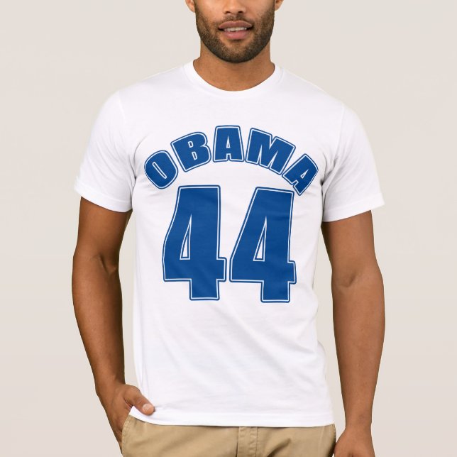 T-shirt Président d'Obama 44 Obama quarante-quatrième (Devant)