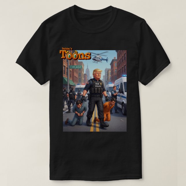 T-SHIRT PRESIDENT DONALD TRUMP (Design devant)