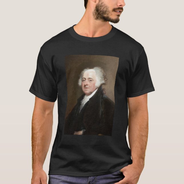 T-shirt Président John Adams (Devant)