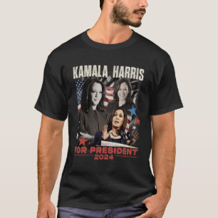 T-shirt Président Kamala Harris Nous ne reviendrons pas 20