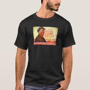 T-shirt Président Mao Tsé-Toung Et Autres Dirigeants Commu